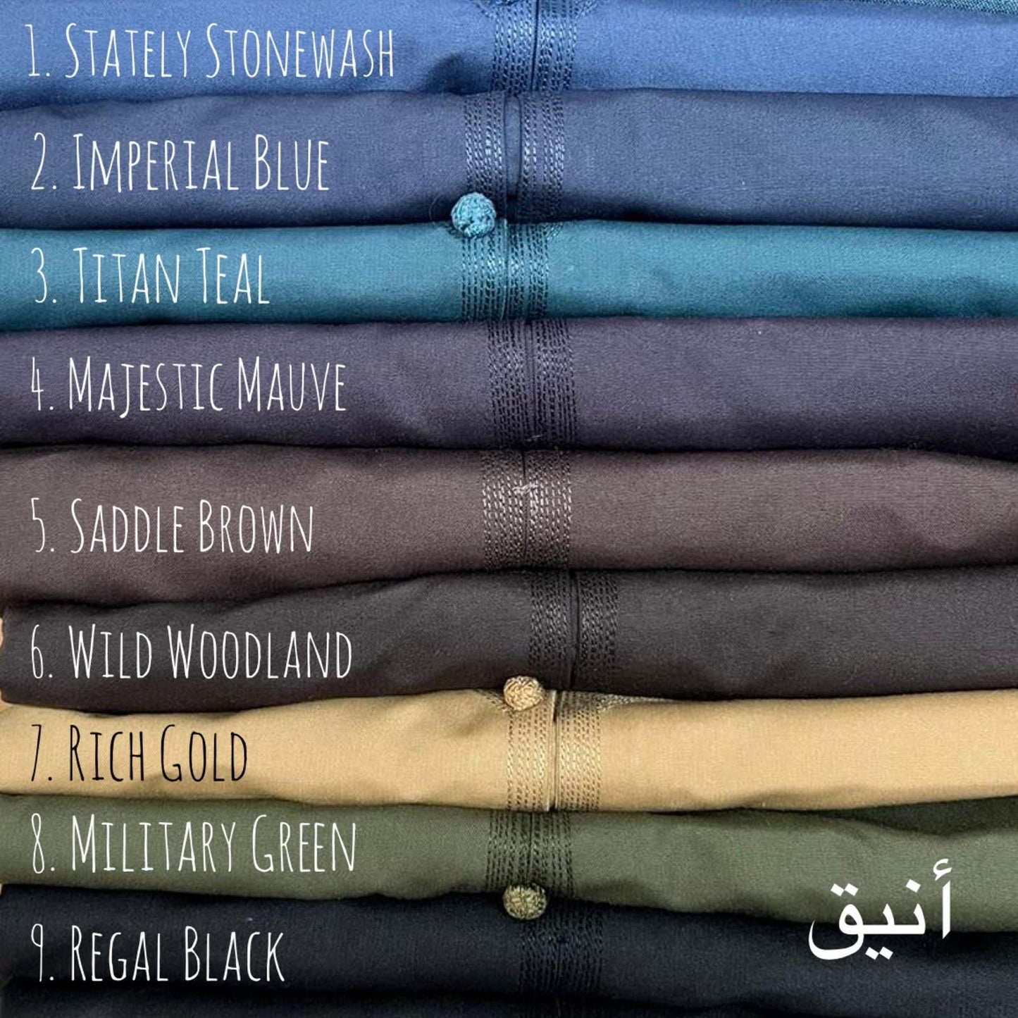 Stately Stonewash - Collar