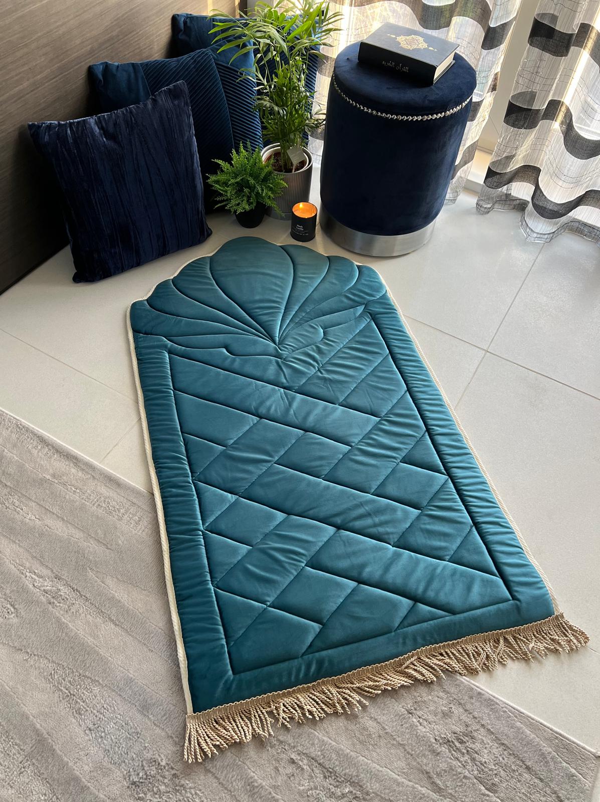 Memory Foam Prayer Mat - Turquoise