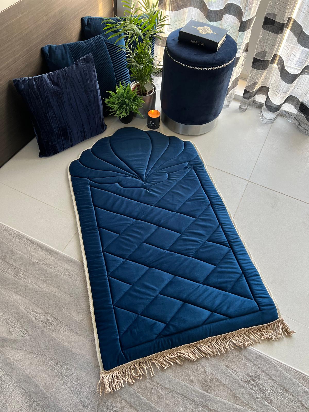 Memory Foam Prayer Mat - Royal Blue