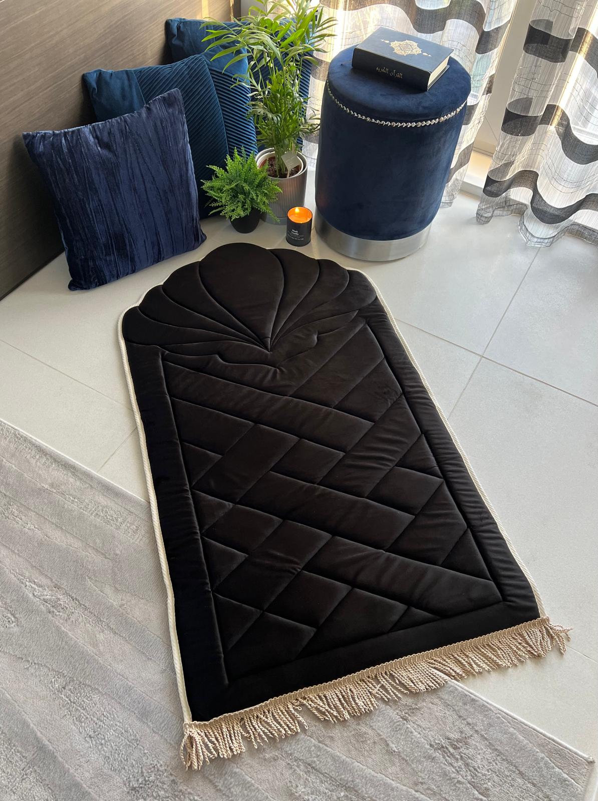 Memory Foam Prayer Mat - Black