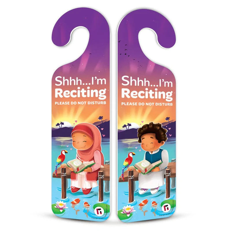 Quiet Please! Pack of 4 Do Not Disturb Signs - Boys