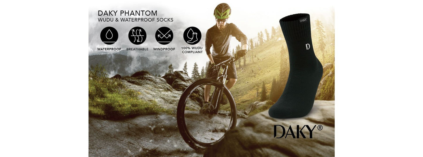 Performance Black Socks - Phantom X