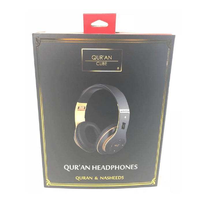 Quran Cube Headphones - Black