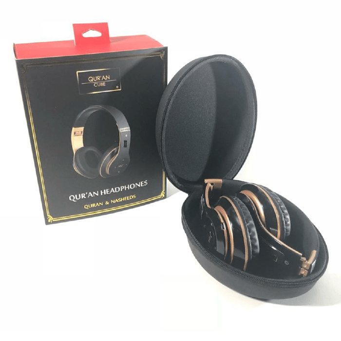 Quran Cube Headphones - Black