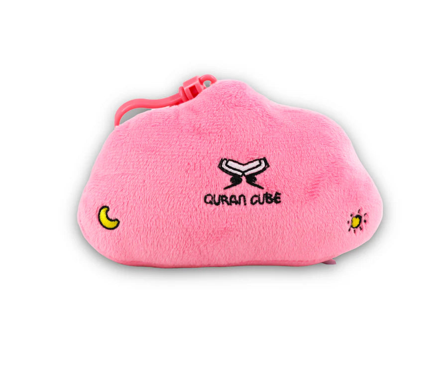 Mini Quran Cube Pillow - Pink